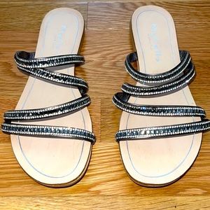 Mariella Dress sandals. VG used condition. Made in Italy. Size 6.5